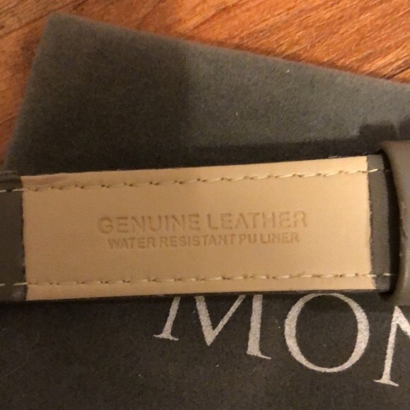 Monroe genuine Leather watch NWOT - Picture 5 of 7